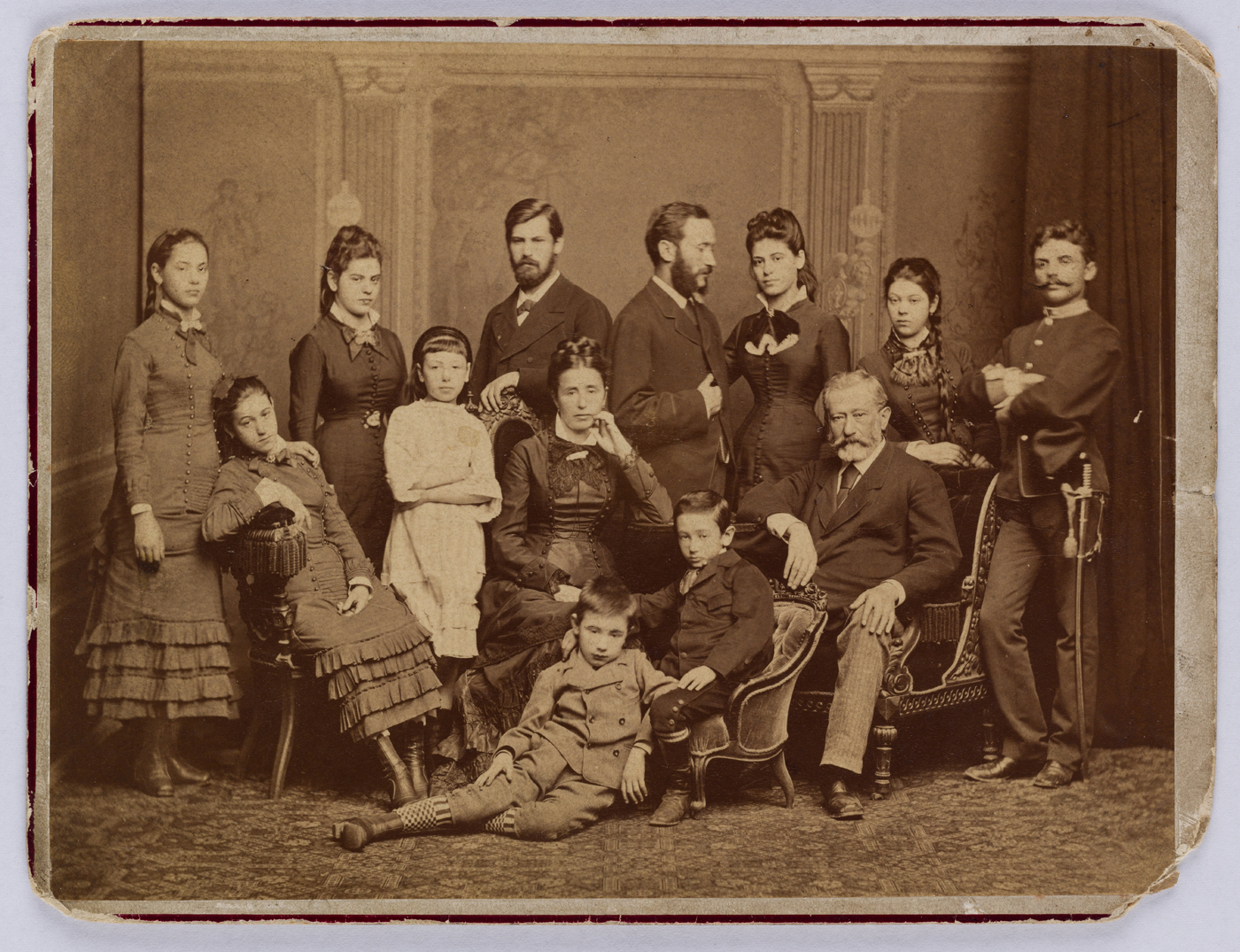 عکس خانوادگی زیگموند فروید خانواده فروید در وین «Sigmund Freud family photograph»